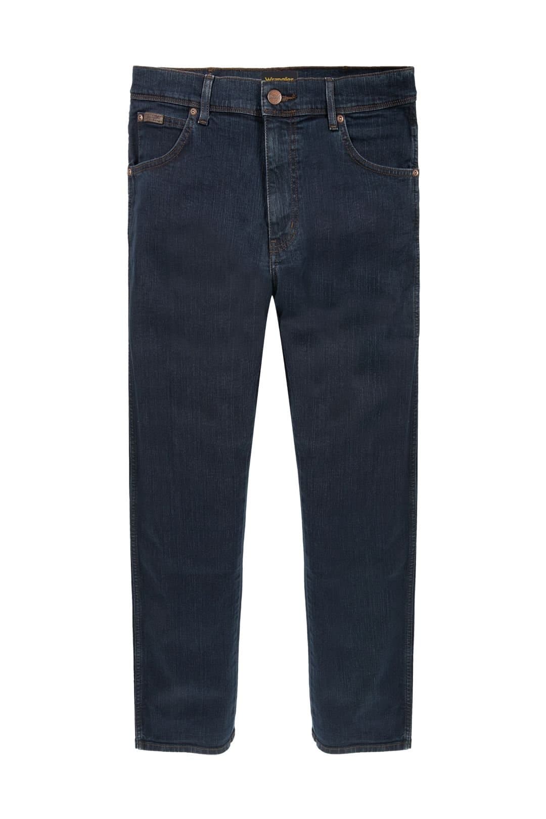 Wrangler Wrangler Men's Texas Denim Jeans Blue Black in Navy