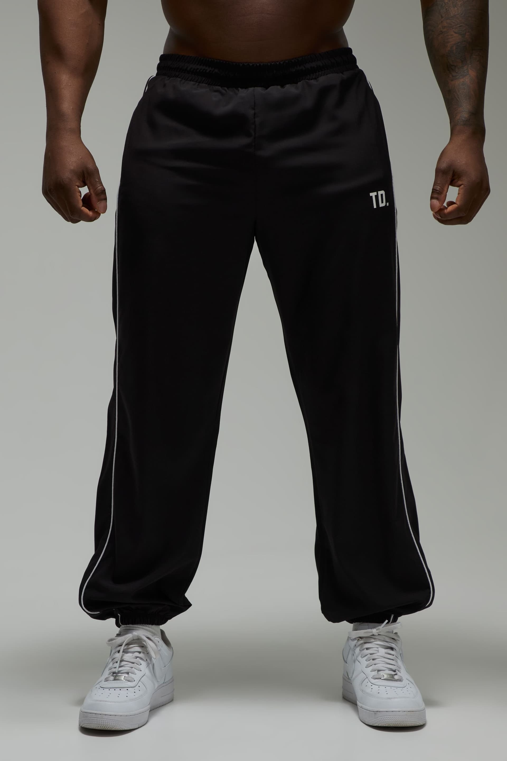 Training Dept. Training Dept. Men's Training Dept Regular Fit Cuffed Woven Joggers in Black