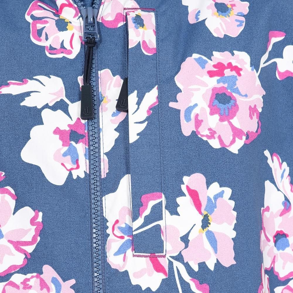 Lazy Jacks Lazy Jacks Women's Floral Waterproof Jacket in Blue - 2