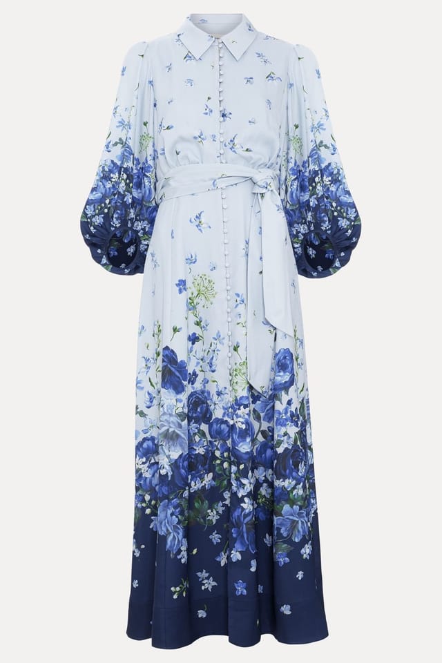 Phase Eight Phase Eight Women's Noella Shirt Dress in Pale Blue - 2