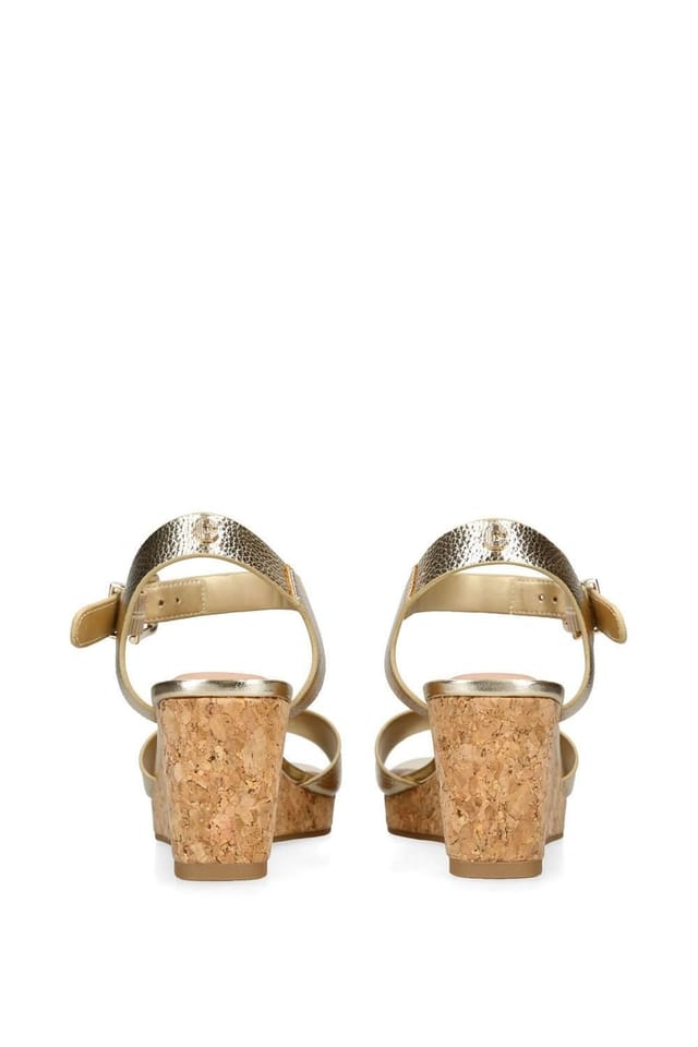 Carvela Carvela Women's 'Sadie Wedge' Sandals in Gold - 3