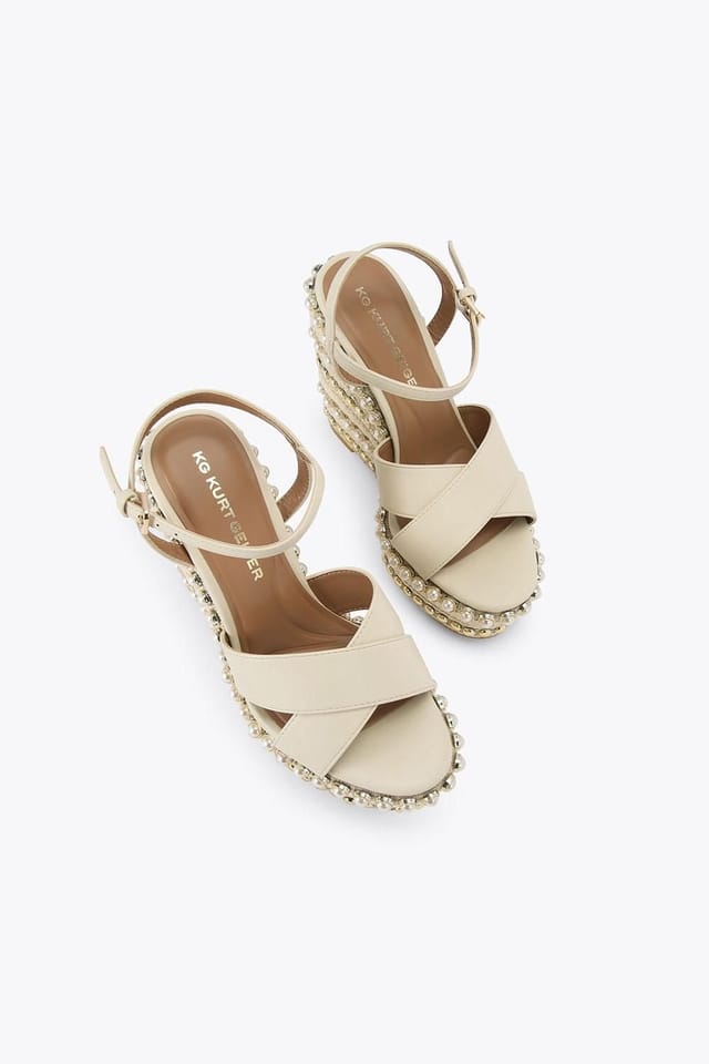 KG Kurt Geiger KG Kurt Geiger Women's 'Songbird' Heels in Off-White - 2