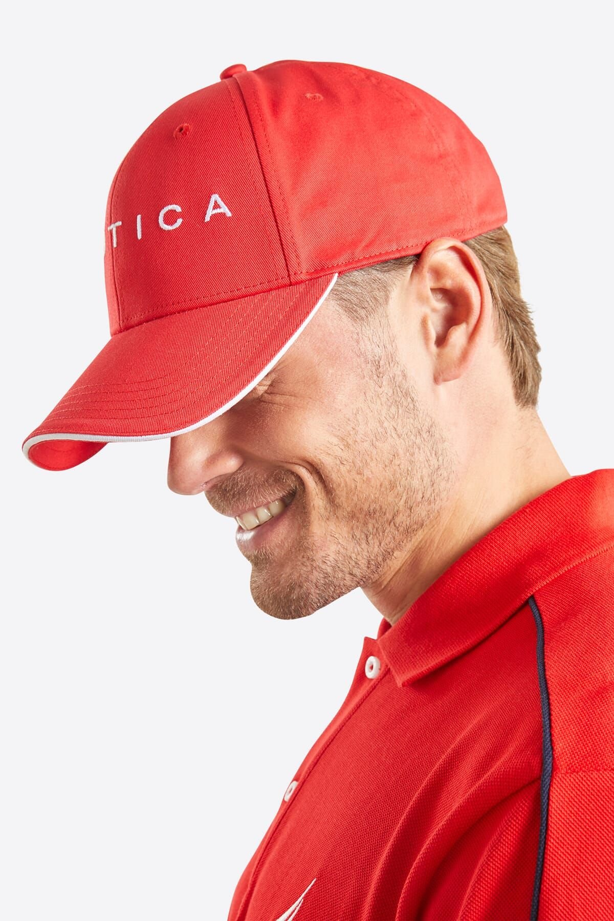 Nautica Nautica Men's 'Robson' Snapback Cap in Red - 2
