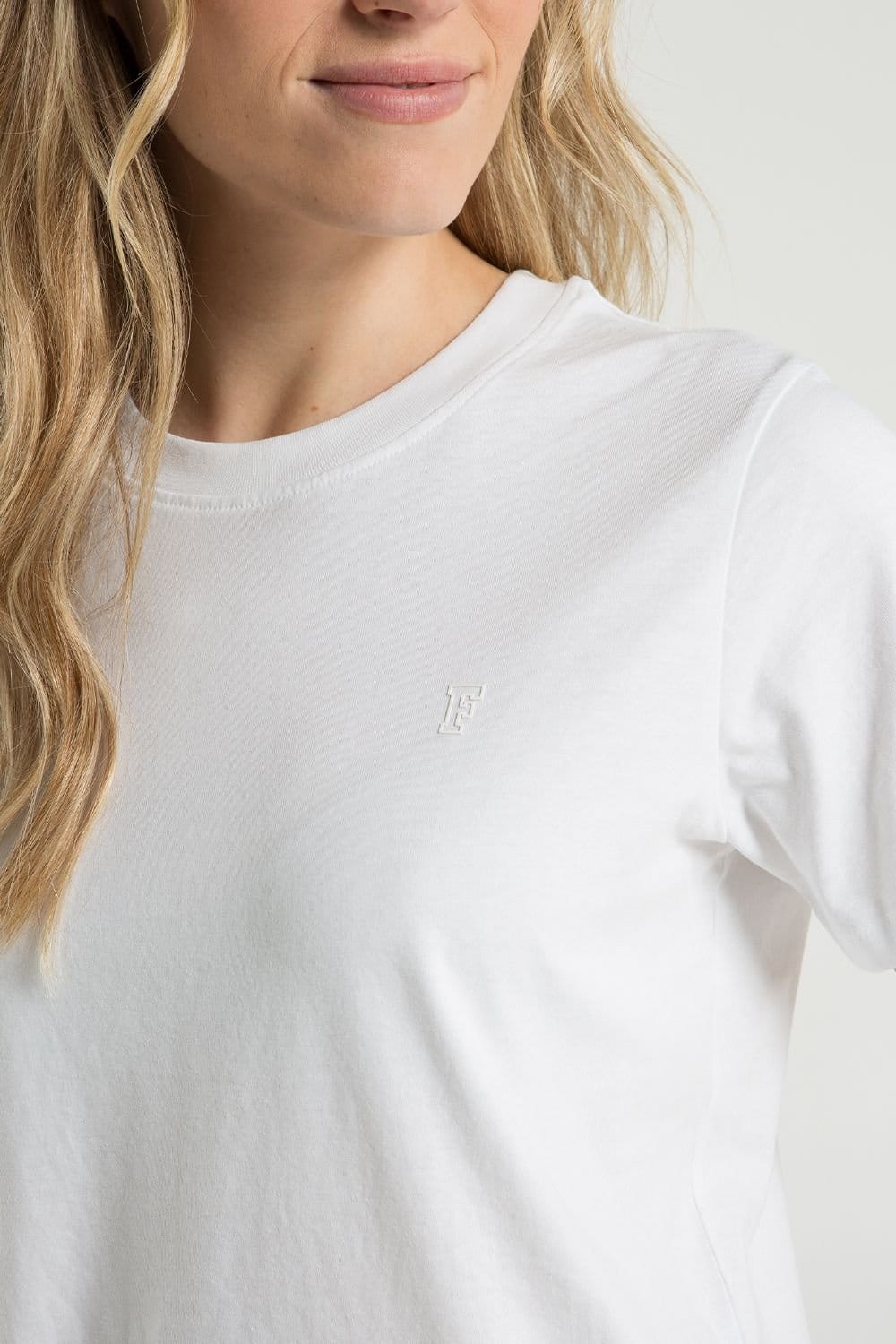 French Connection French Connection Women's 3 Pack Cotton Crew Neck Logo Short Sleeve T-Shirts in Blue - 4