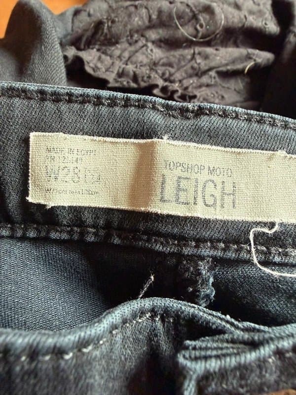 Topshop Topshop Leigh black Jeans
