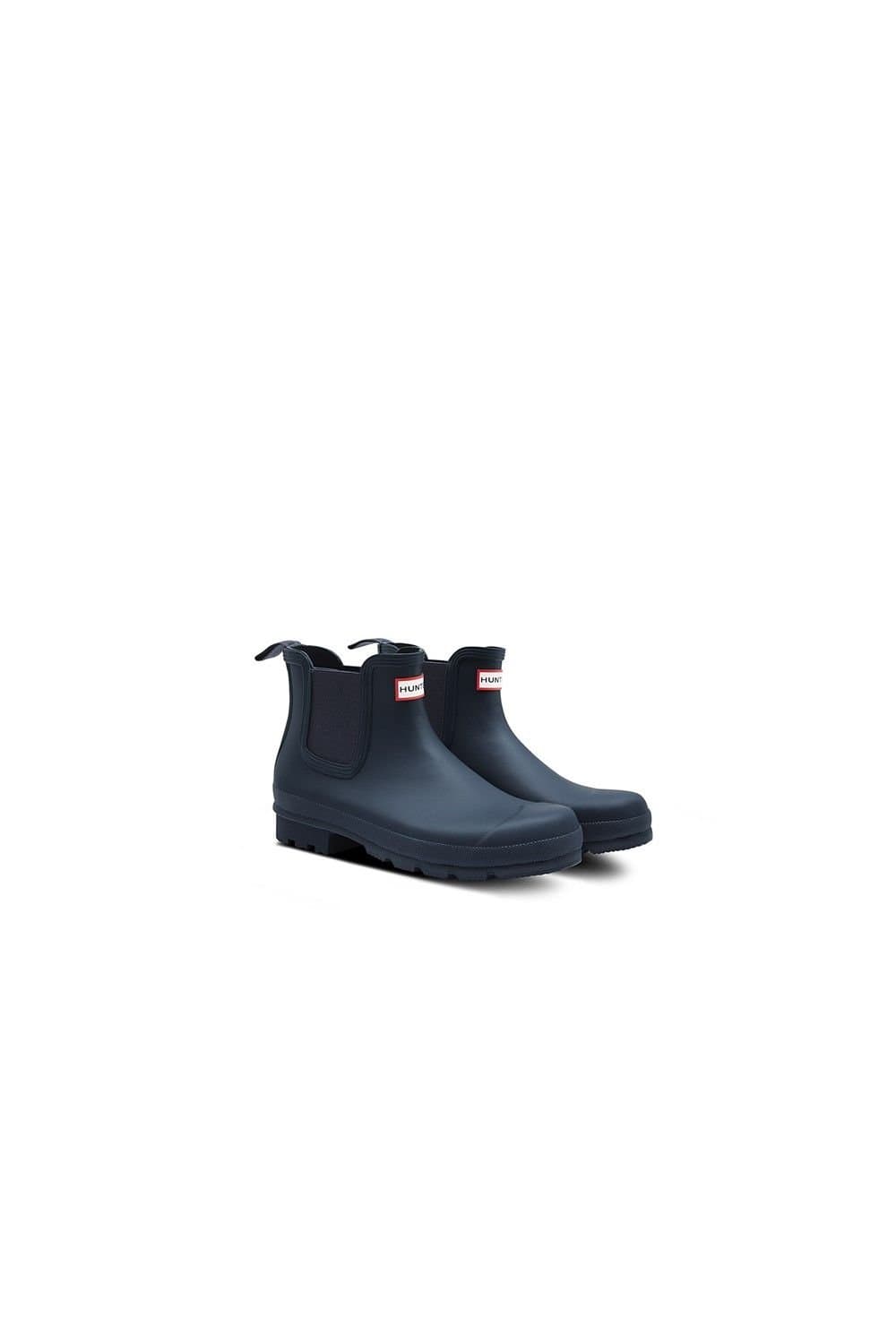 Hunter Hunter Men's 'Original Chelsea' Wellington Boots in Navy