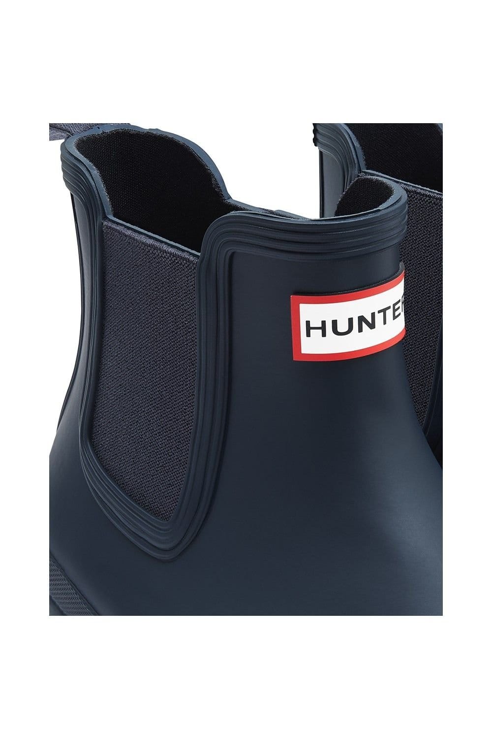 Hunter Hunter Men's 'Original Chelsea' Wellington Boots in Navy - 4