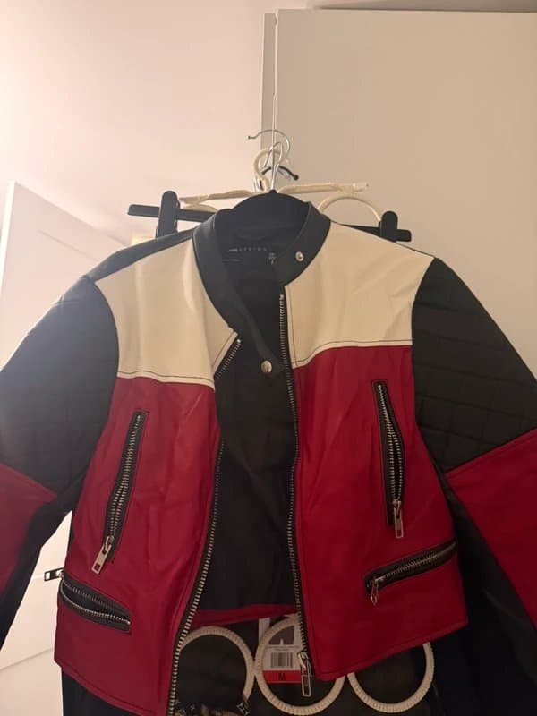 ASOS Asos leather biker jacket