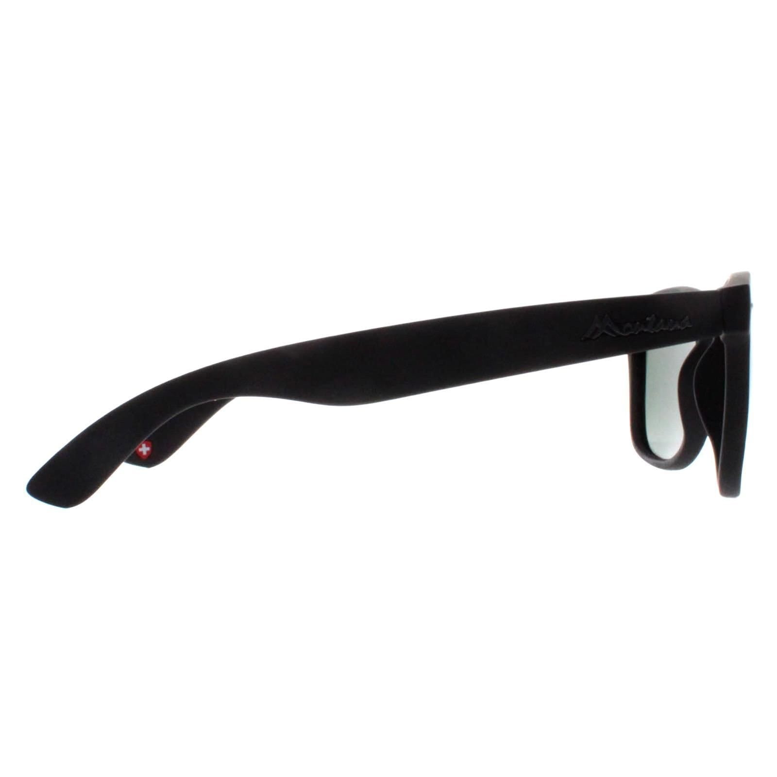 montana montana Men's Square Black G15 Green Polarized MP1A-XL - 4