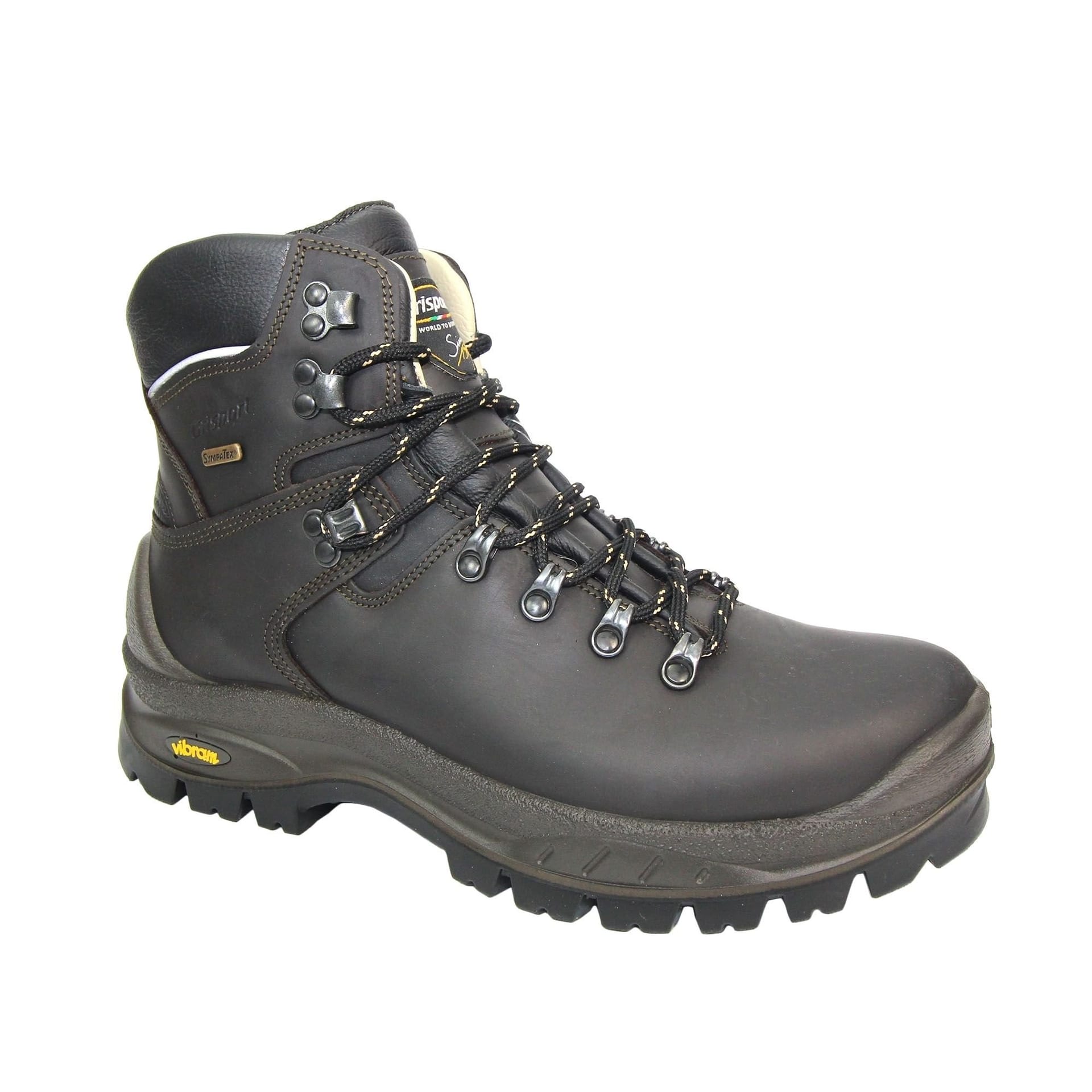 GriSport Grisport Men's Crusader Waxy Leather Wide Walking Boots in Brown - 4