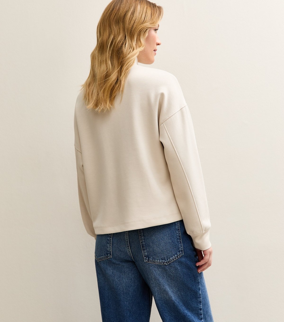 New Look Women's Premium Stone Funnel Neck Sweatshirt New Look - 4