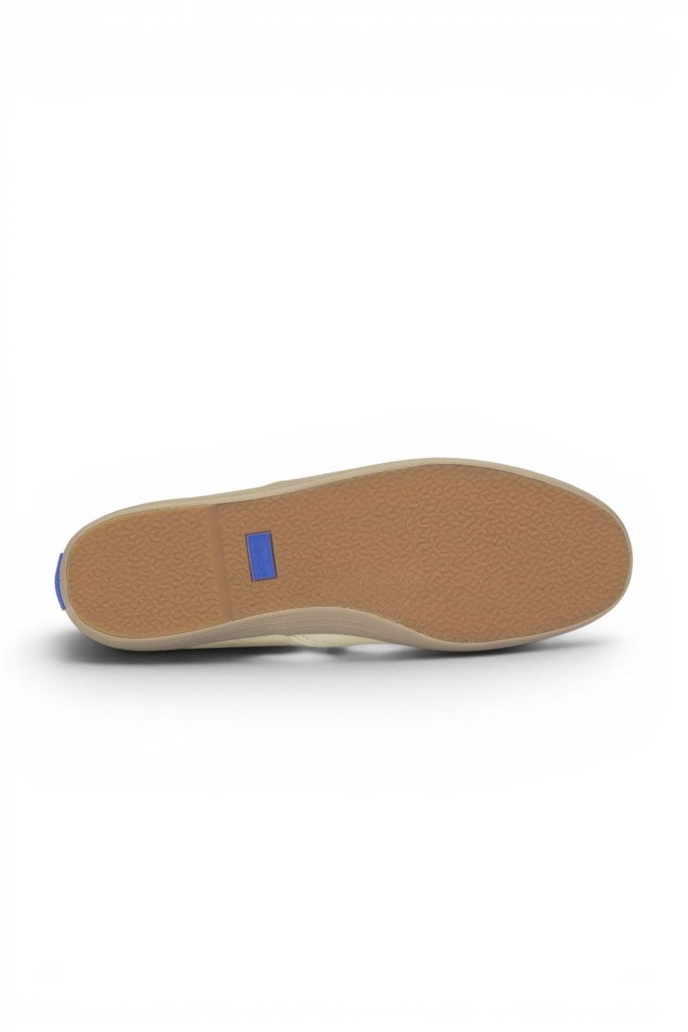 keds Keds Women's Champion Luxe Leather Round Laces Lace-Up in Nude - 4