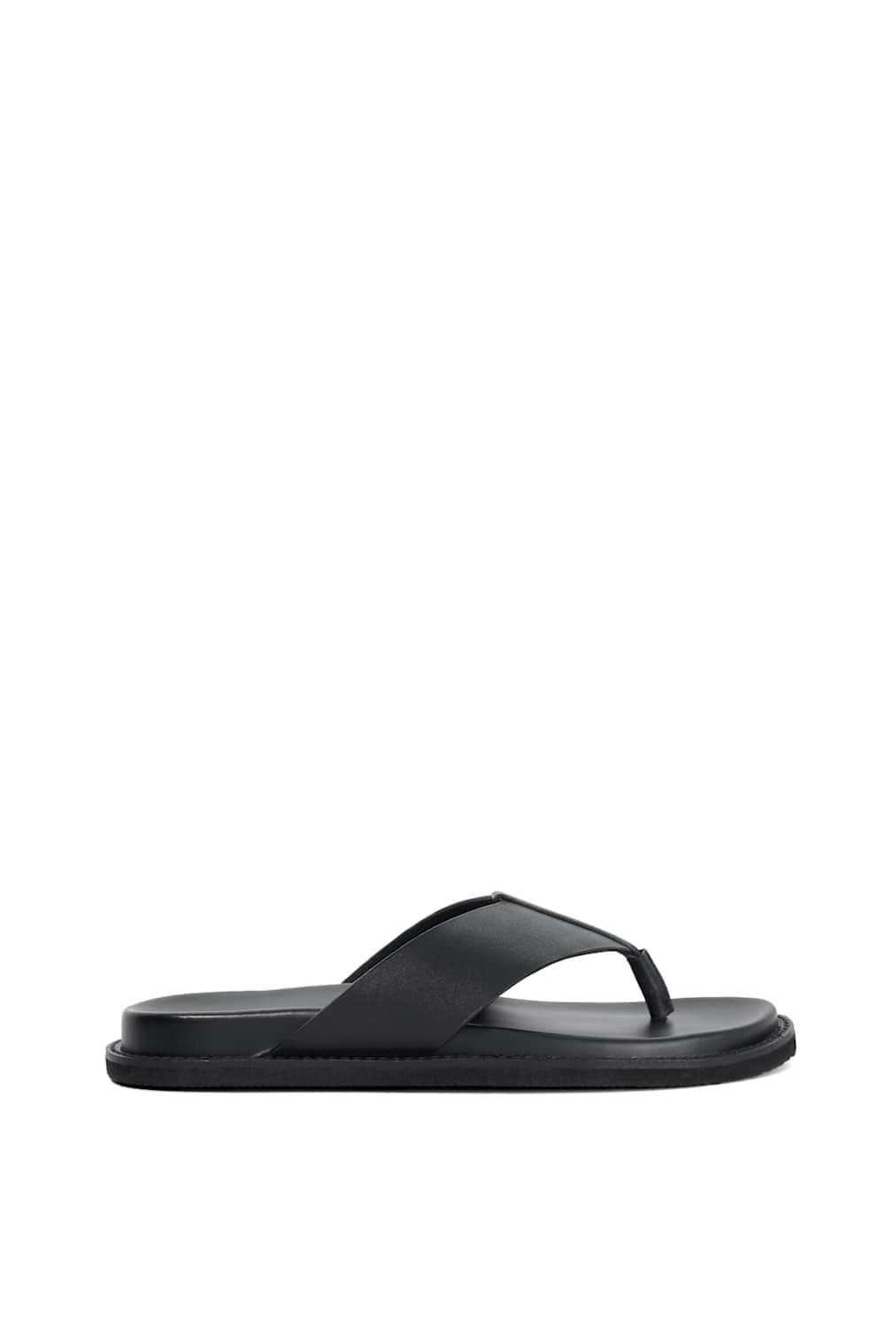 Dune London Dune London Men's 'Irvin' Leather Sandals in Black