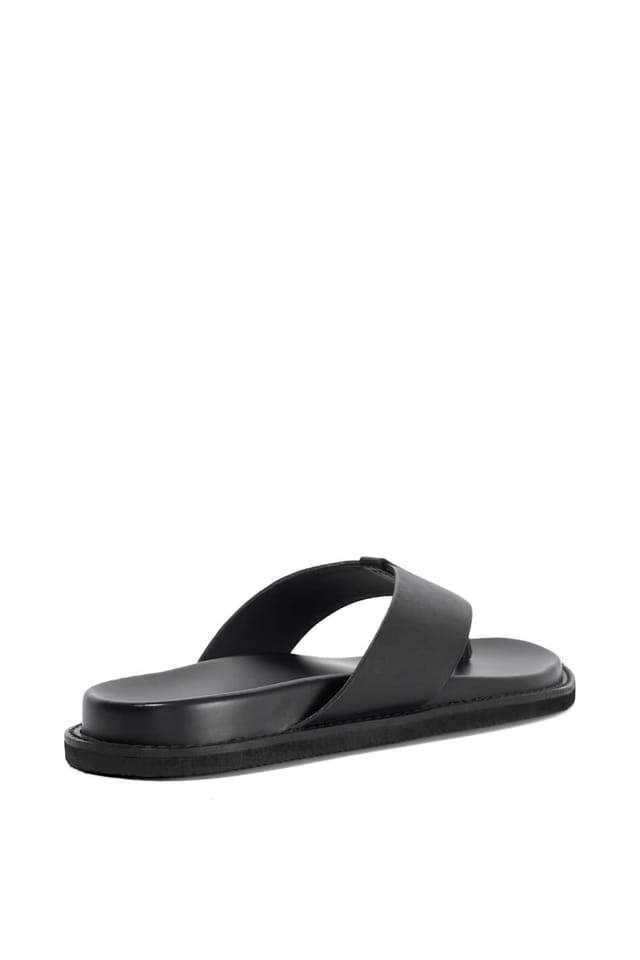Dune London Dune London Men's 'Irvin' Leather Sandals in Black - 3