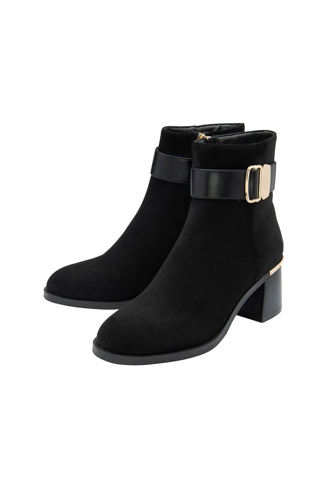Lotus Lotus Women's Black 'Alice' Heeled Ankle Boots - 2