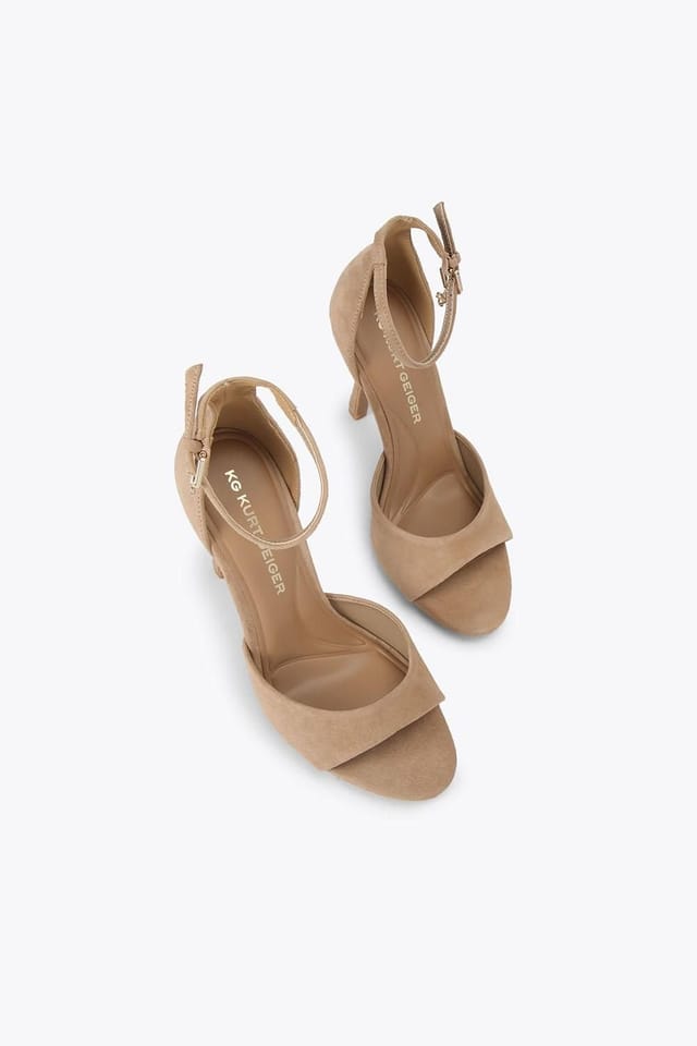 KG Kurt Geiger KG Kurt Geiger Women's 'Sabrina' Suede Heels in Taupe - 2