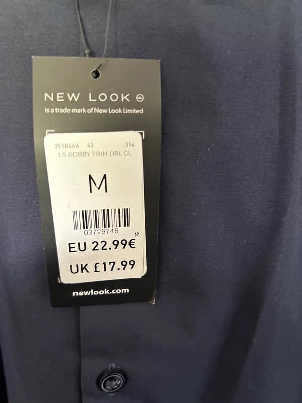 New Look New look men’s medium navy shirt
