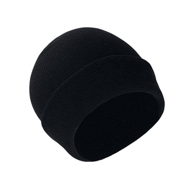 Korntex Korntex Men's Premium Strasbourg Knitted Beanie in Black - 2