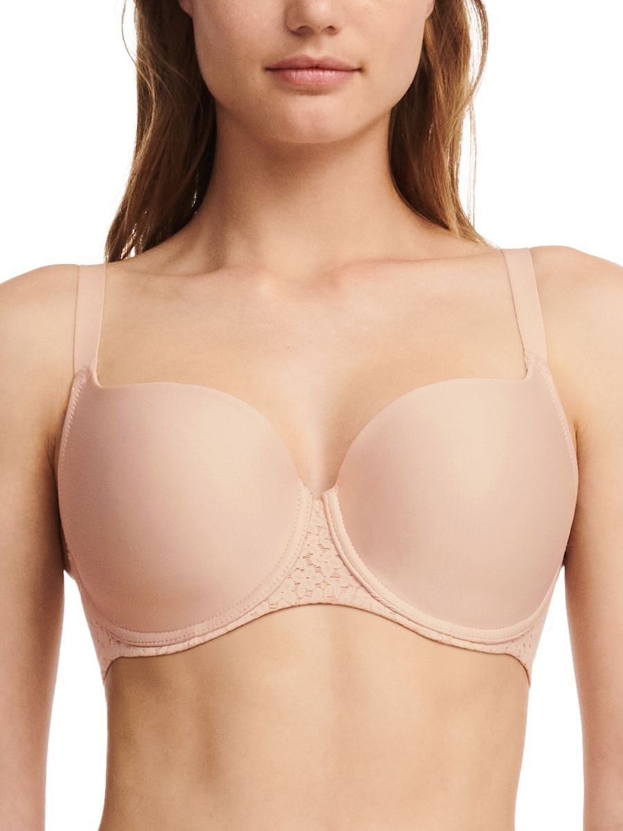 Chantelle Chantelle Women's Norah Covering T-Shirt Bra in Nude - 3