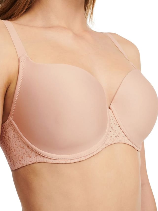 Chantelle Chantelle Women's Norah Covering T-Shirt Bra in Nude - 3