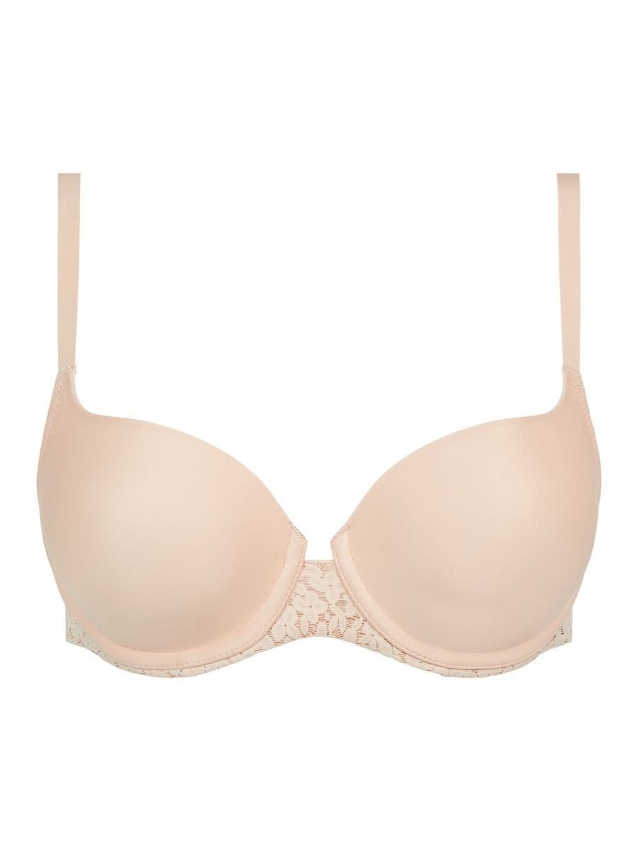 Chantelle Chantelle Women's Norah Covering T-Shirt Bra in Nude - 4