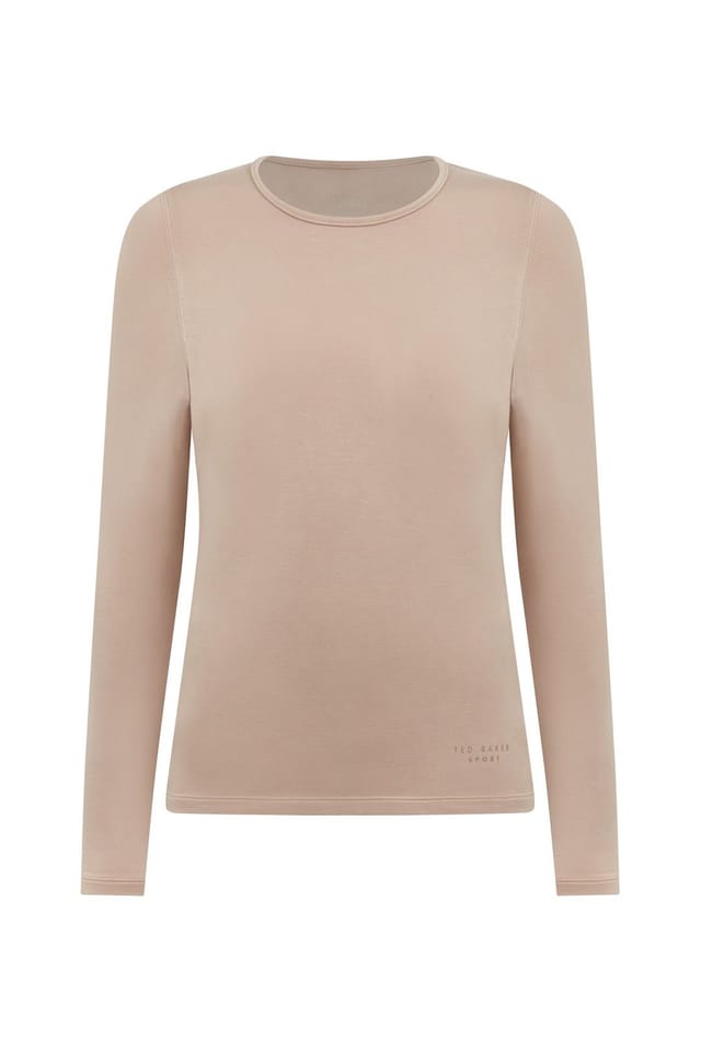 Ted Baker Ted Baker Women's Tb Sport Claire Comfort Flow Yoga Top Beige - 2