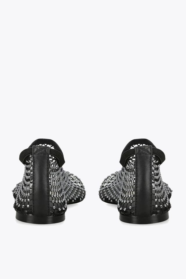 Steve Madden STEVE MADDEN Women's 'Mino Embellished' Flats in Black - 3
