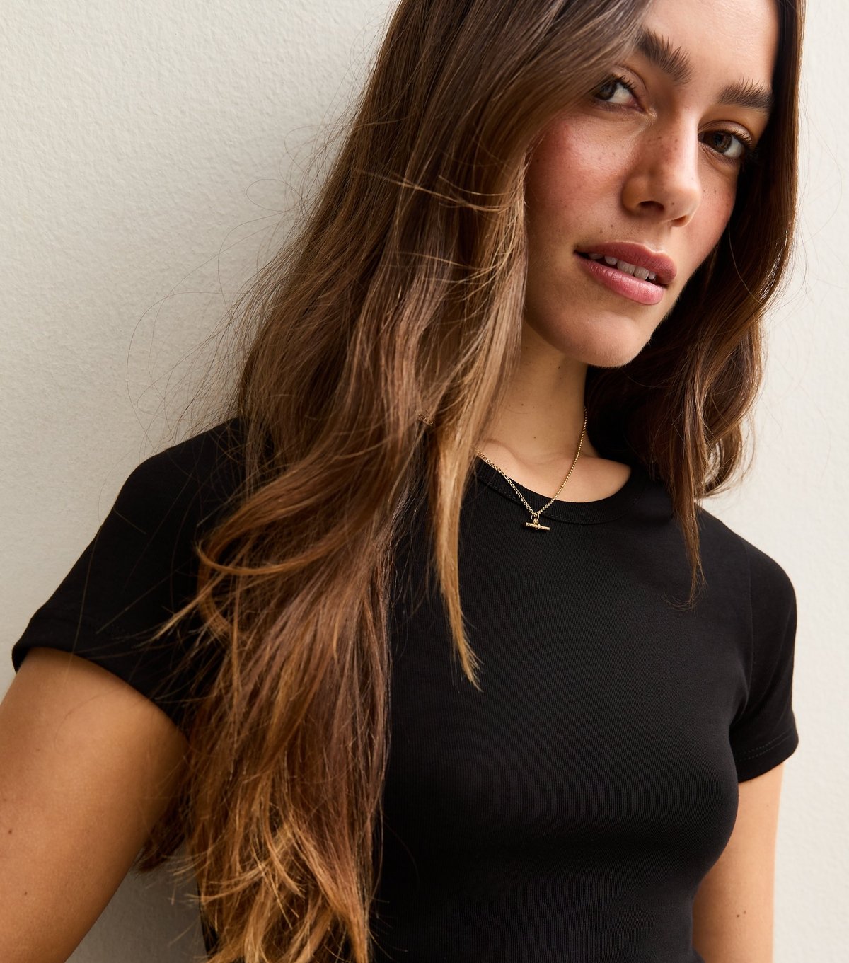 New Look Women's Petite Black Short Sleeve T-Shirt New Look - 2