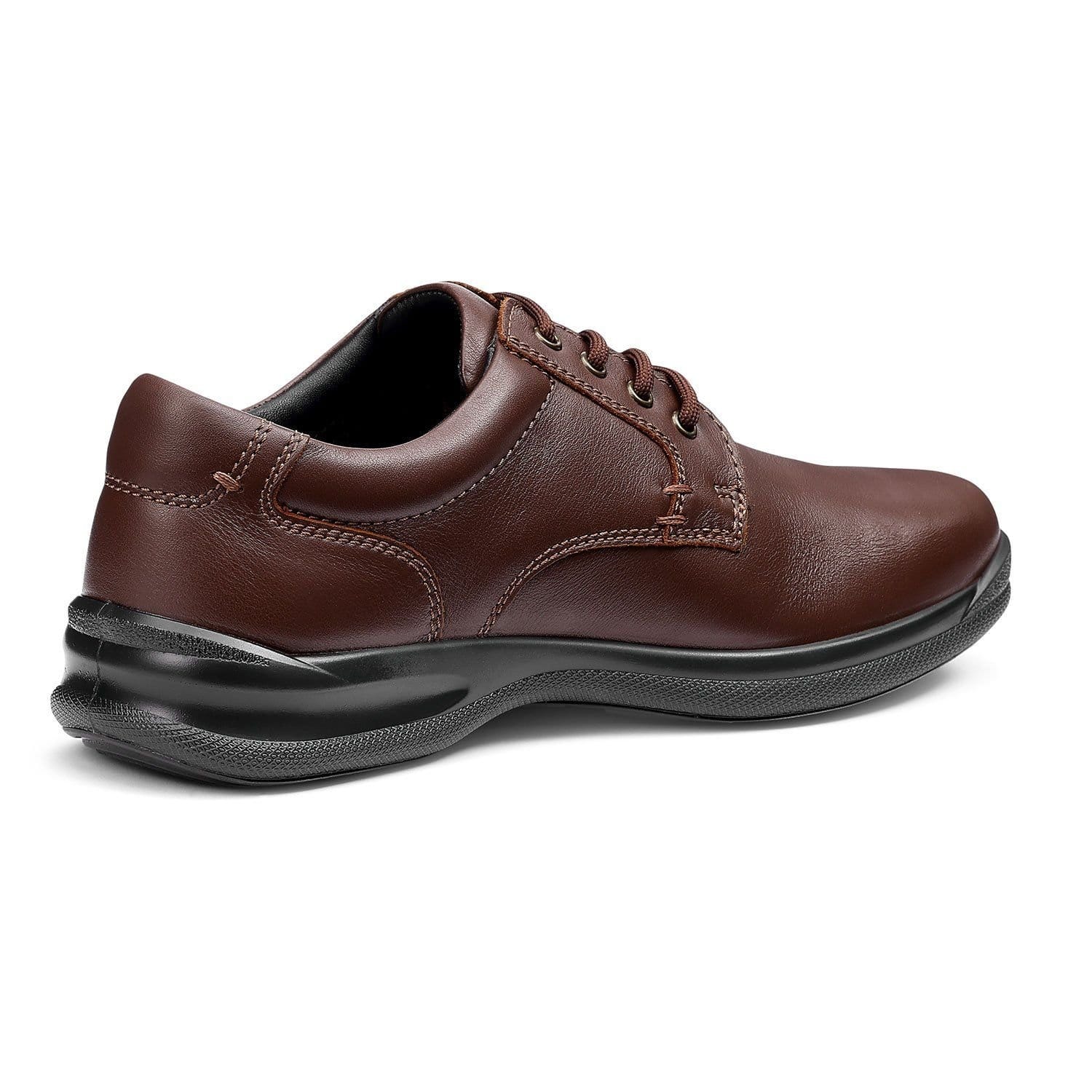 Hotter Hotter Men's 'Burton II' Lace-Up Shoe in Walnut - 4