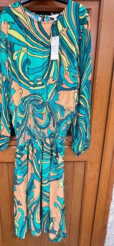 Never Fully Dressed Never Fully Dressed Swirl Midi Dress