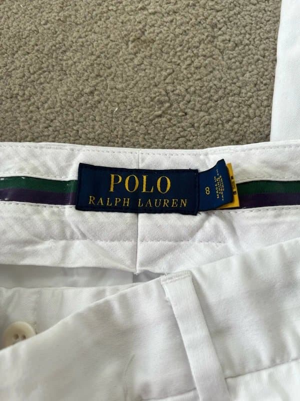 Ralph Lauren 2024 Wimbledon Championships Ralph Lauren White Trousers