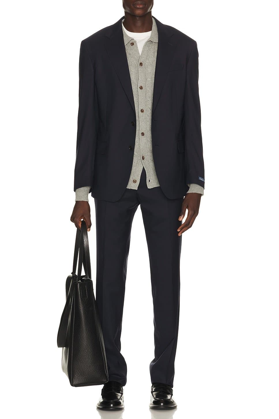 revolve Solid Twill Suit