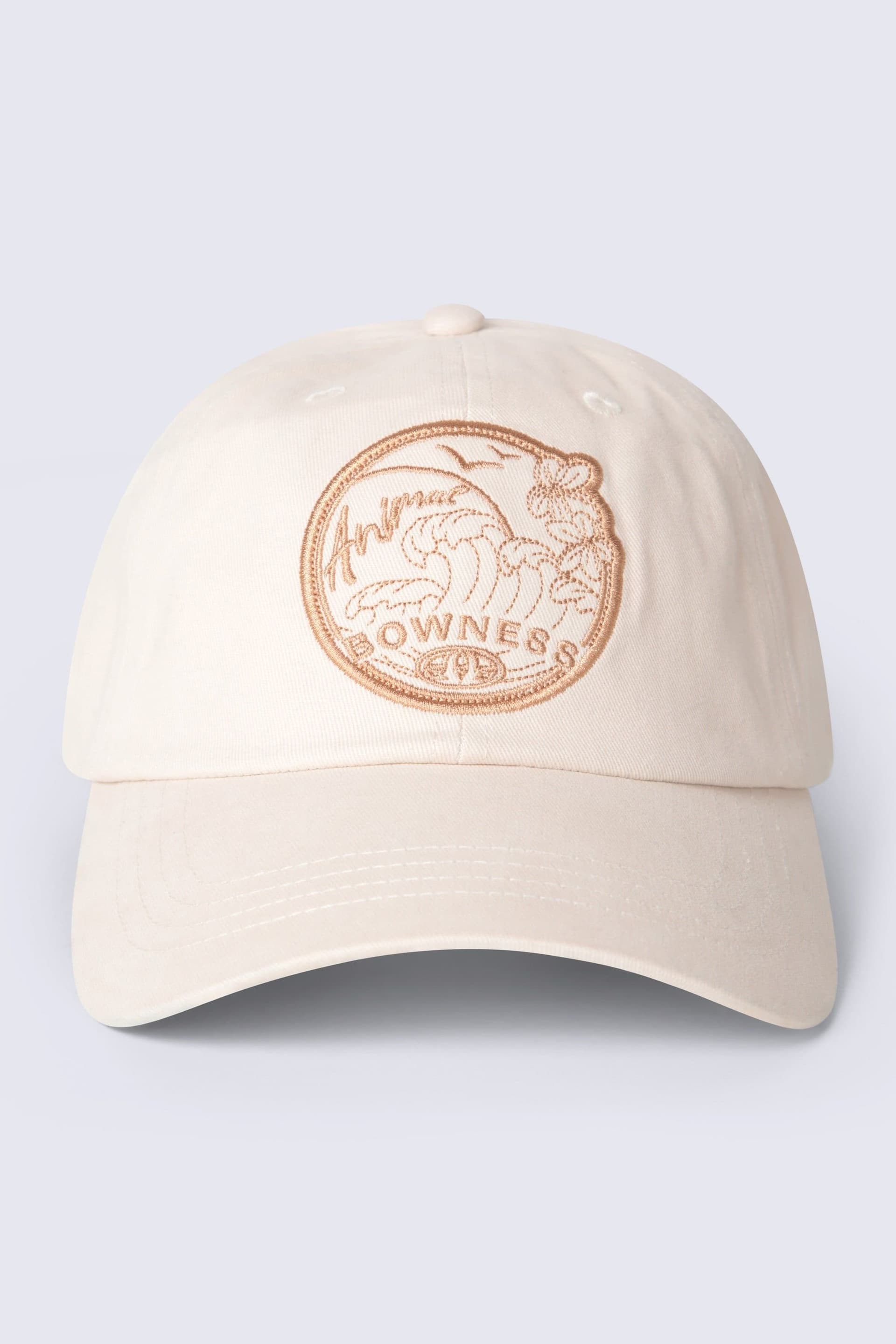 Animal Animal Men's Bowness Lightweight Adjustable Cotton Casual Everyday Baseball Cap in Beige