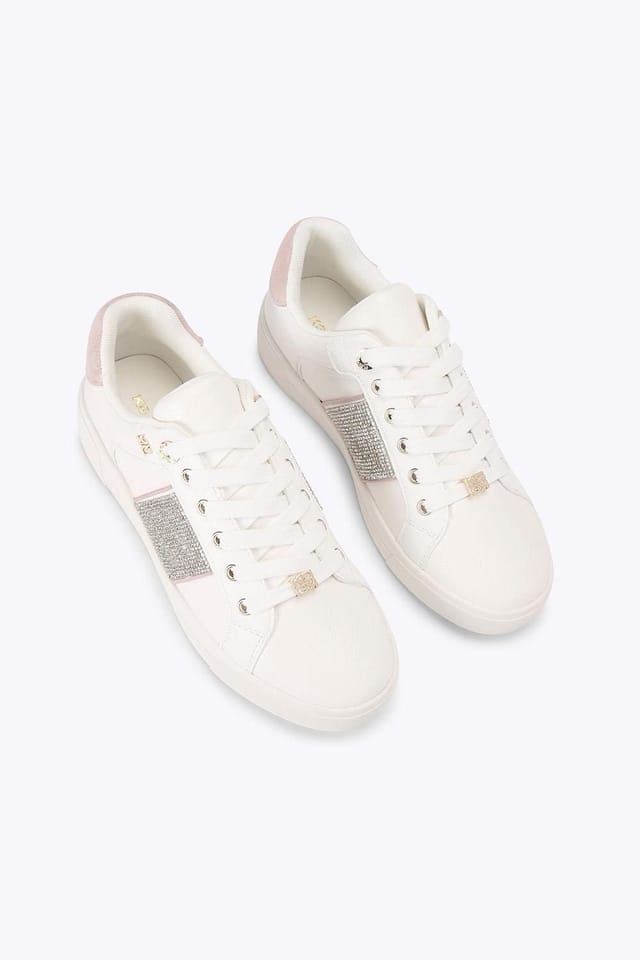 KG Kurt Geiger KG Kurt Geiger Women's 'Lillian Bling2' Trainers in White - 2