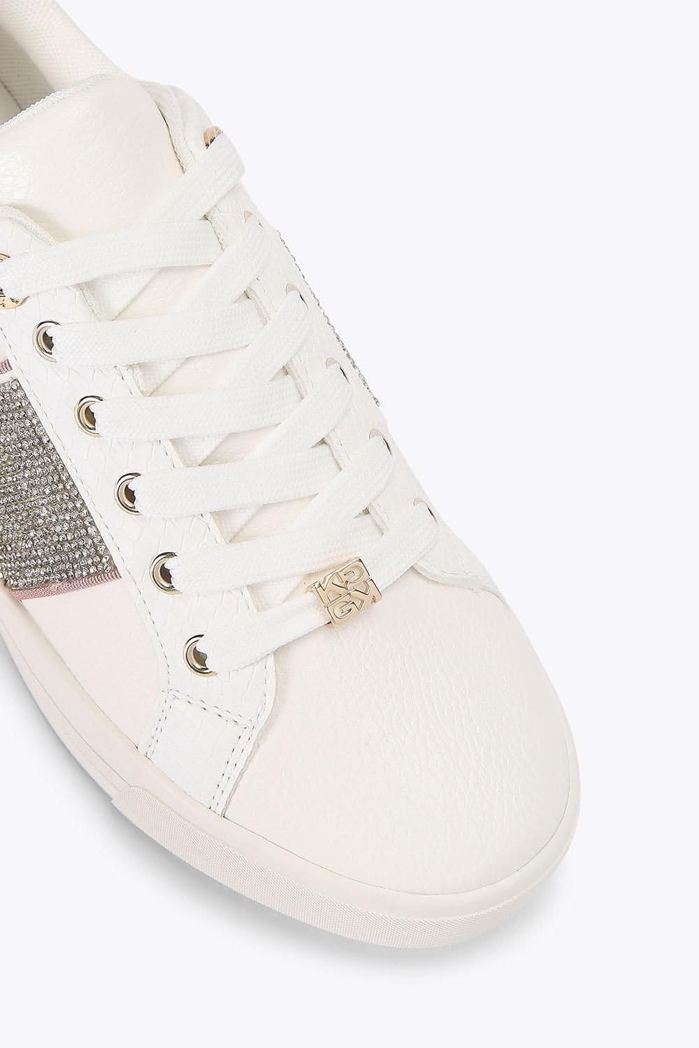 KG Kurt Geiger KG Kurt Geiger Women's 'Lillian Bling2' Trainers in White - 4