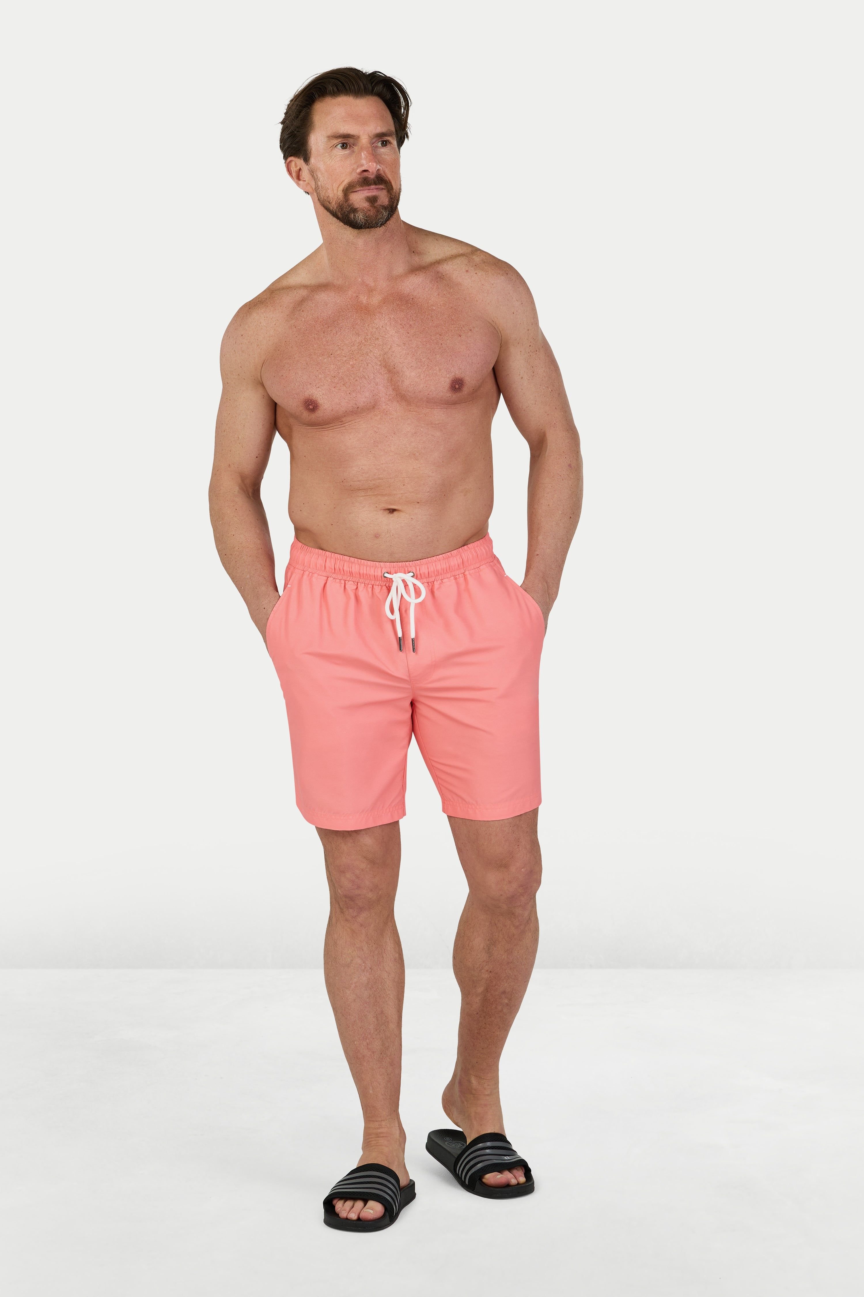 raging bull Raging Bull Men's Swim Shorts in Pink - 2