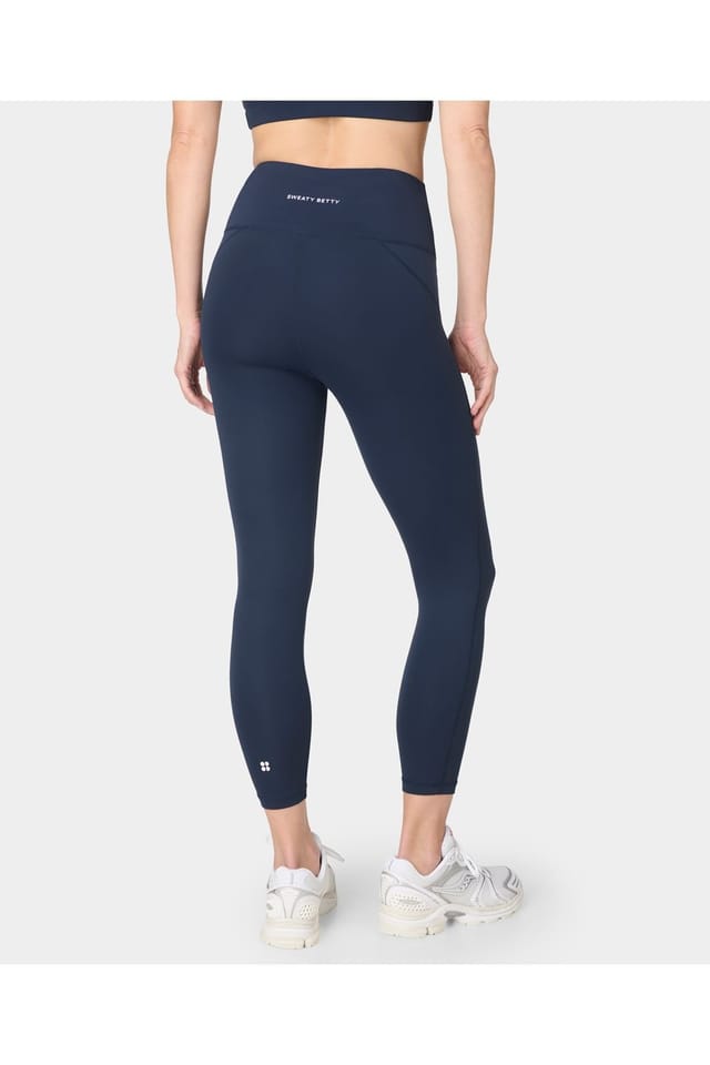 Sweaty Betty Sweaty Betty Women's All Day 7/8 Leggings Navy Blue - 3