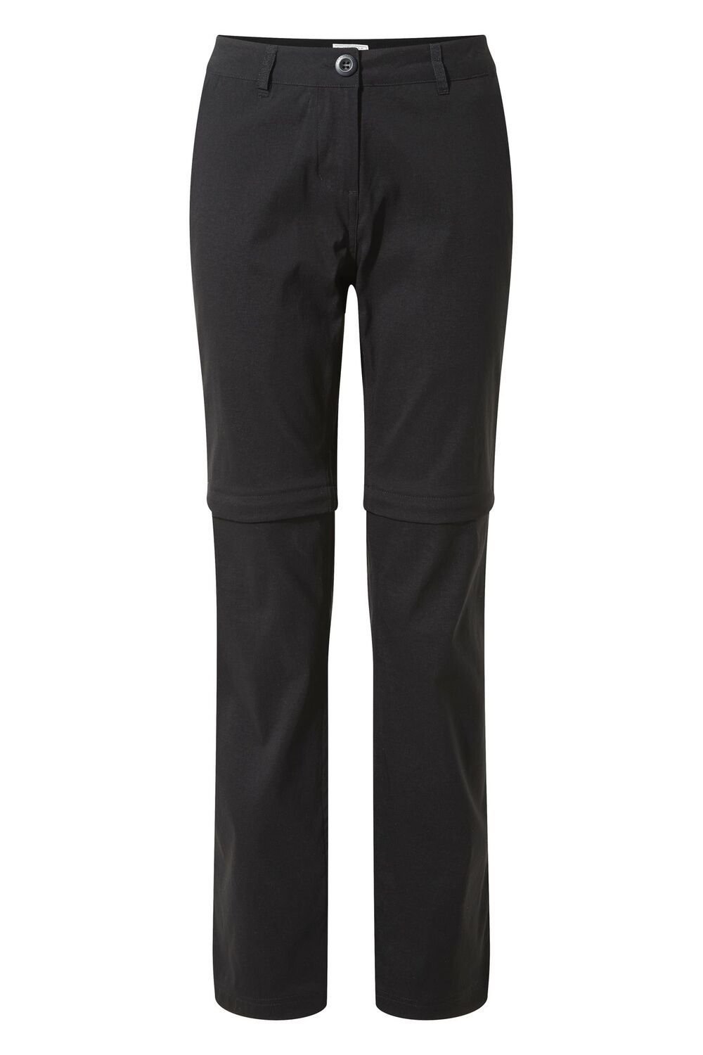 Craghoppers Craghoppers Women's Kiwi Pro II Convertible' Regular Fit Walking Trousers in Black - 3
