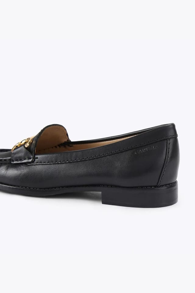 Carvela Carvela Women's 'Click Wide Fit' Leather Flats in Black - 3