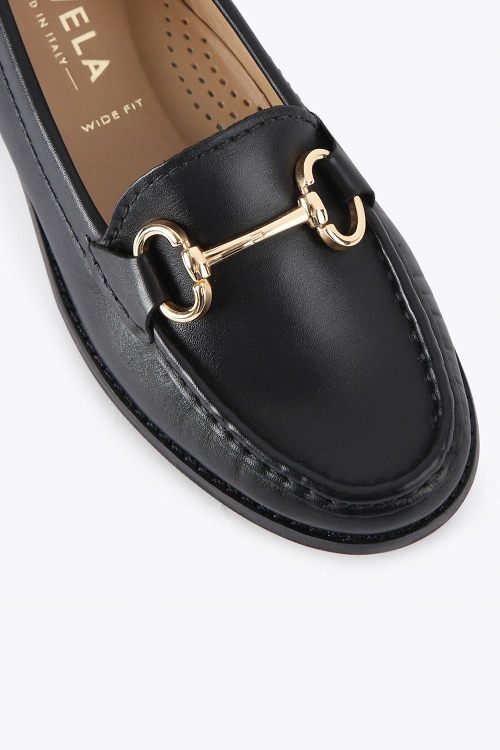 Carvela Carvela Women's 'Click Wide Fit' Leather Flats in Black - 4