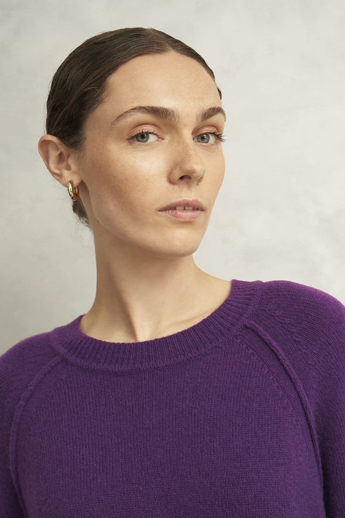 Hobbs London Hobbs London Women's Mandy Jumper in Grape - 4