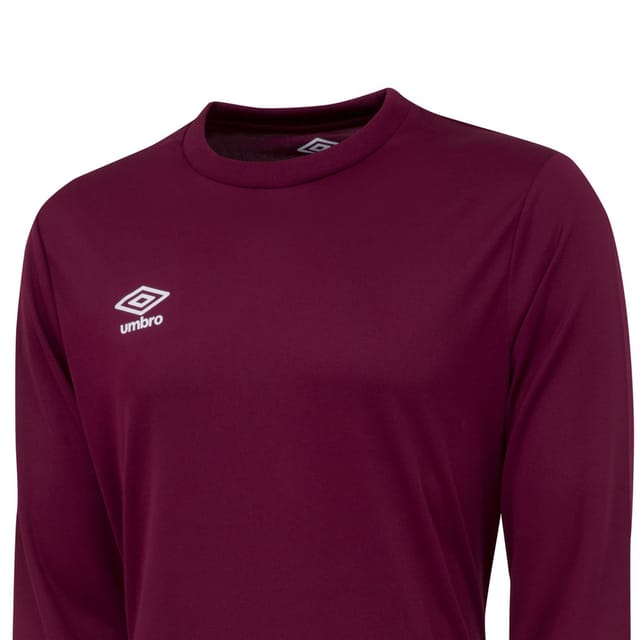 Umbro Umbro Men's Club Long-Sleeved Jersey in Burgundy - 3