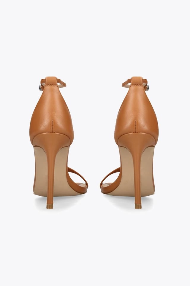 Steve Madden STEVE MADDEN Women's 'Tecy' Leather Heels in Camel - 3