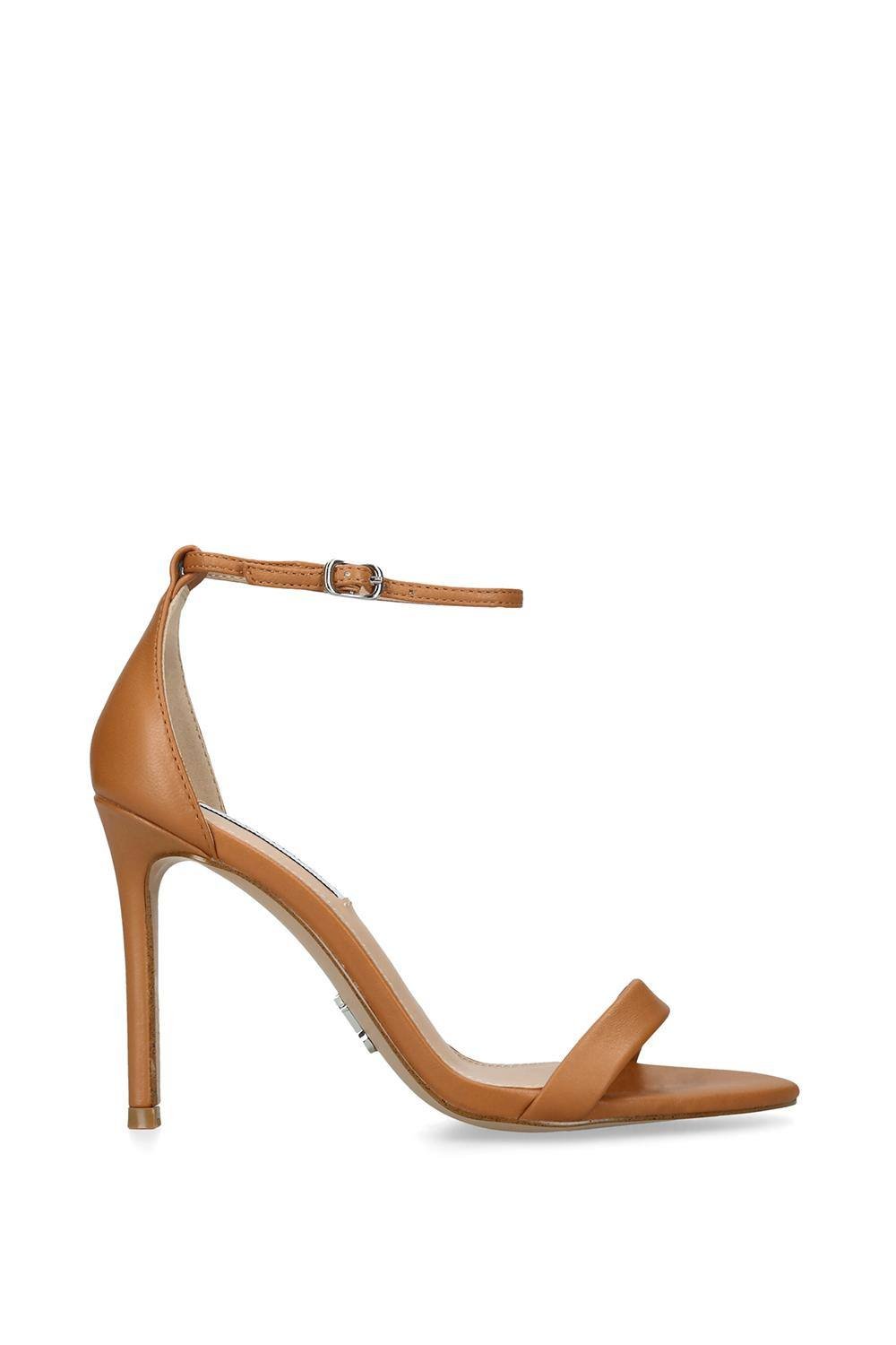 Steve Madden STEVE MADDEN Women's 'Tecy' Leather Heels in Camel - 4