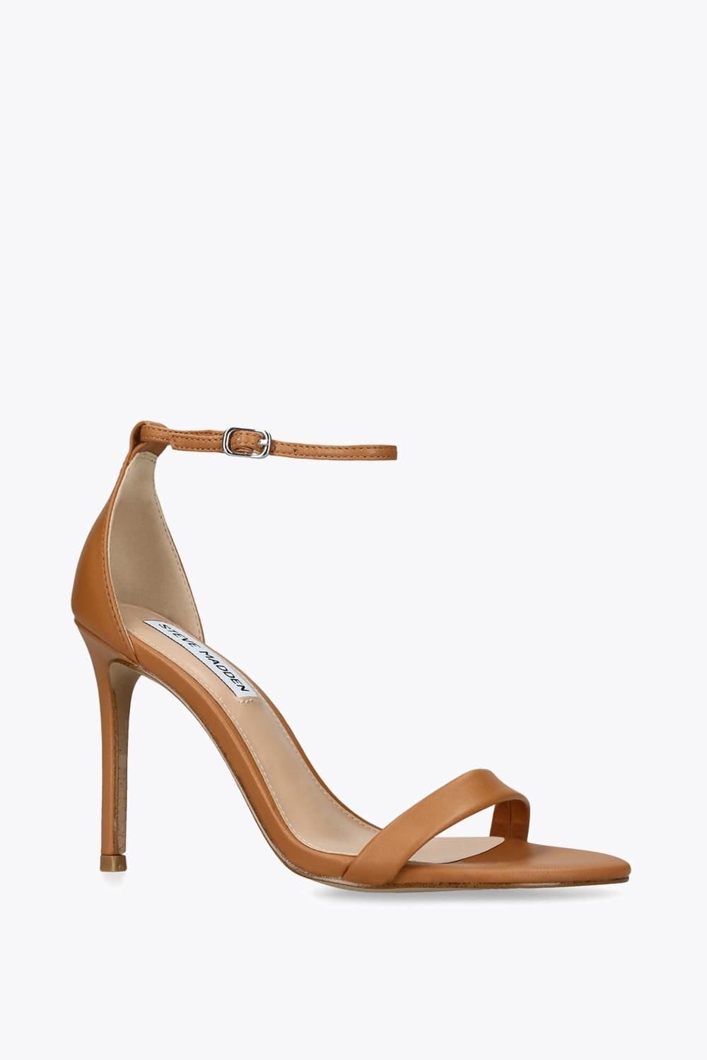 Steve Madden STEVE MADDEN Women's 'Tecy' Leather Heels in Camel - 4