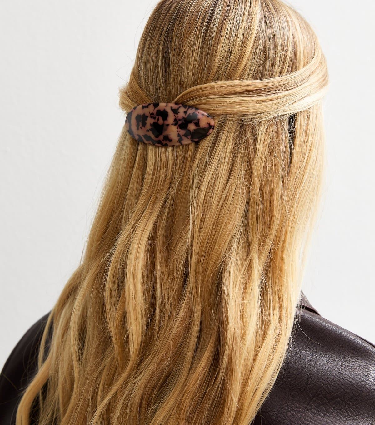 New Look Brown Tortoiseshell Print Hair Slide New Look