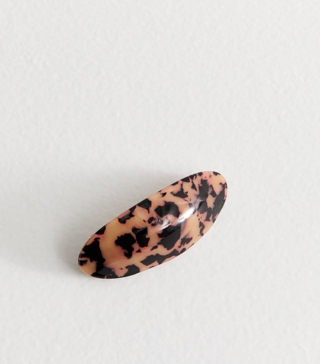 New Look Brown Tortoiseshell Print Hair Slide New Look - 2