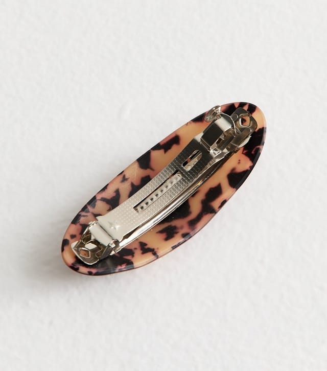 New Look Brown Tortoiseshell Print Hair Slide New Look - 3