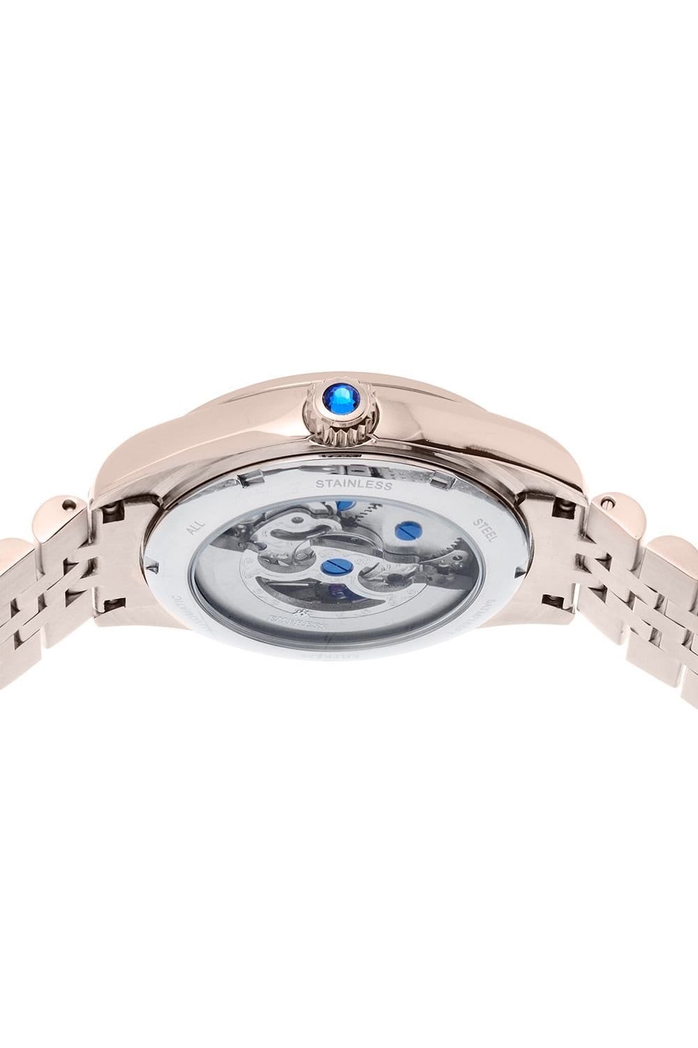 Empress Empress Women's Magnolia Automatic MOP Skeleton Dial Bracelet Watch in Rose Gold - 4
