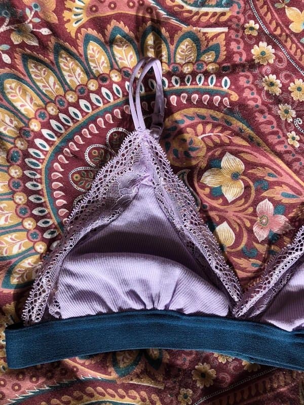 ASOS lilac asos bralette